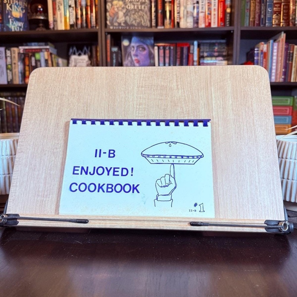 Vintage 1988 II-B Enjoyed Cookbook #1 Spiral Bound Community Recipes Retro 80s